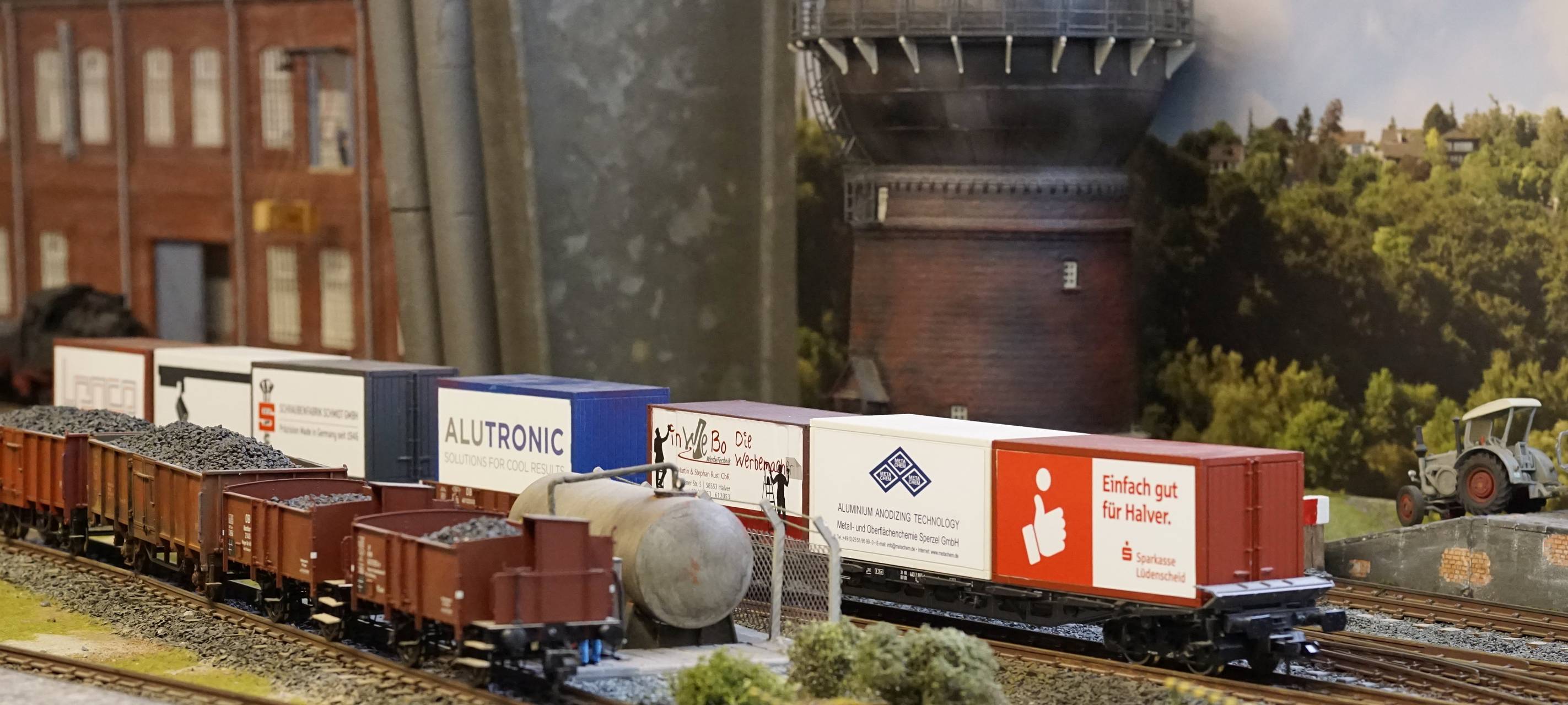Eisenbahnreise in Halvers Vergangenheit