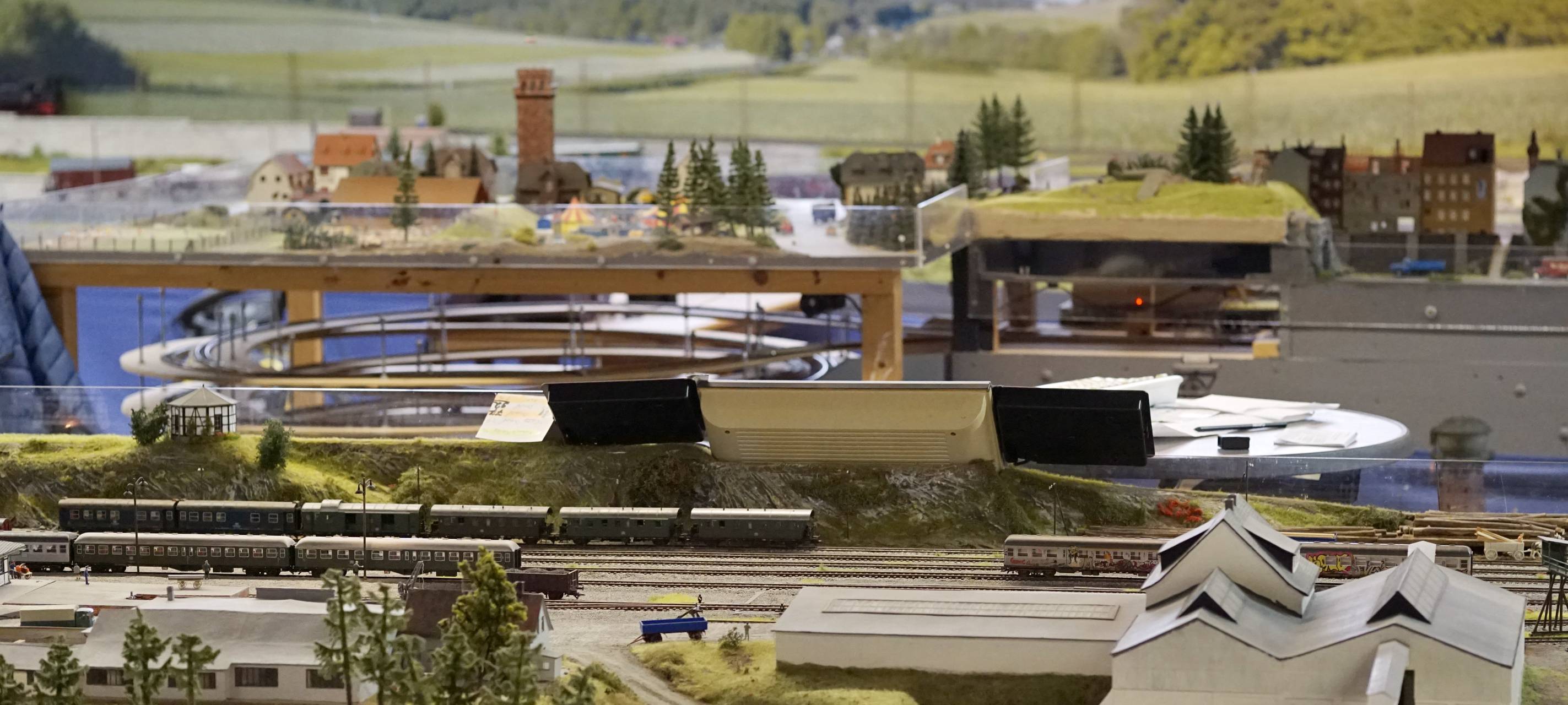 Eisenbahnreise in Halvers Vergangenheit