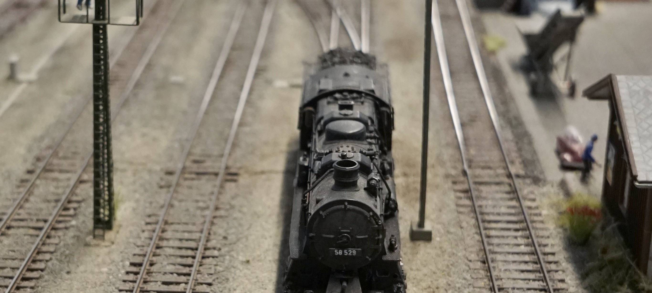 Eisenbahnreise in Halvers Vergangenheit