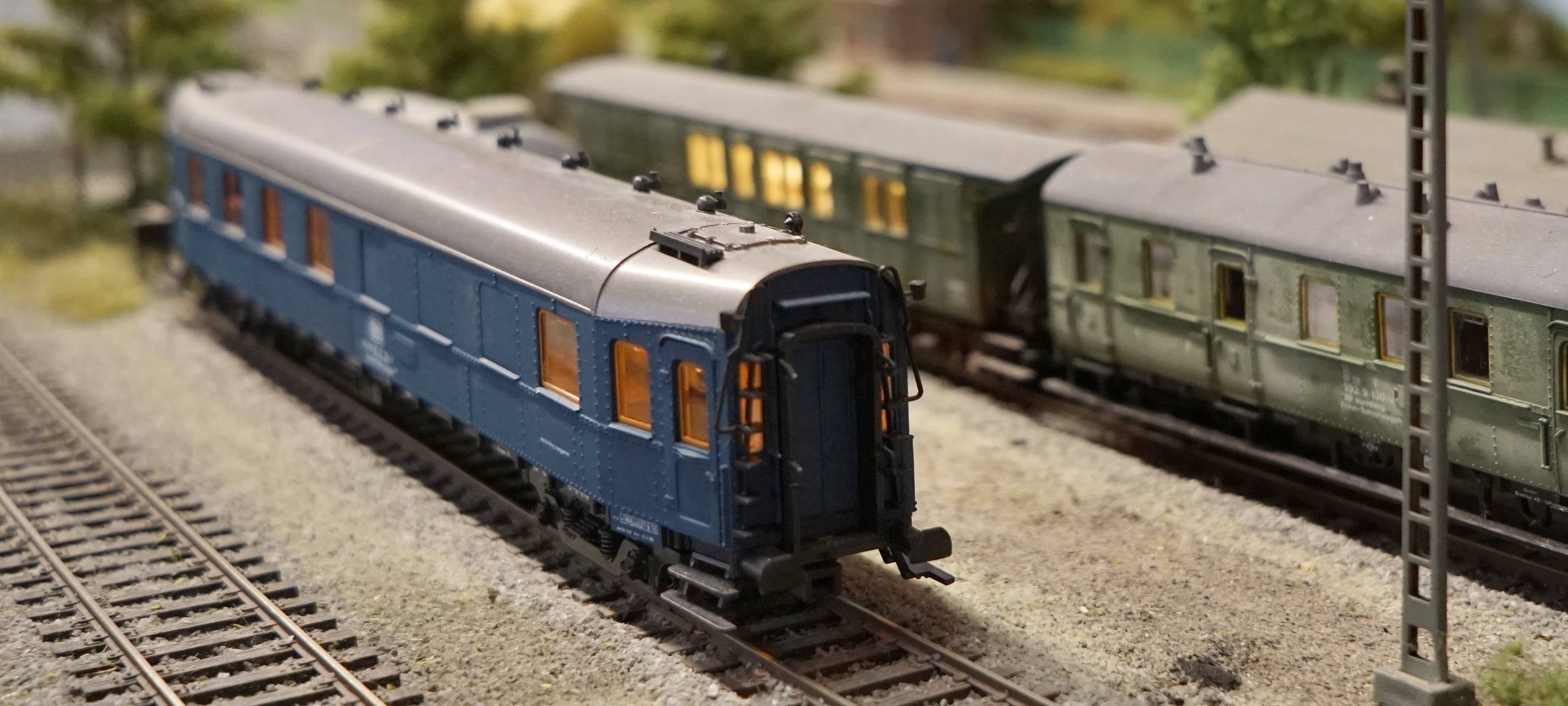 Eisenbahnreise in Halvers Vergangenheit