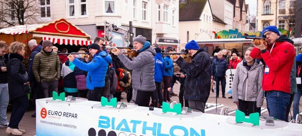 4. Mendener Biathlon: Spaß und Teamgeist in der Innenstadt