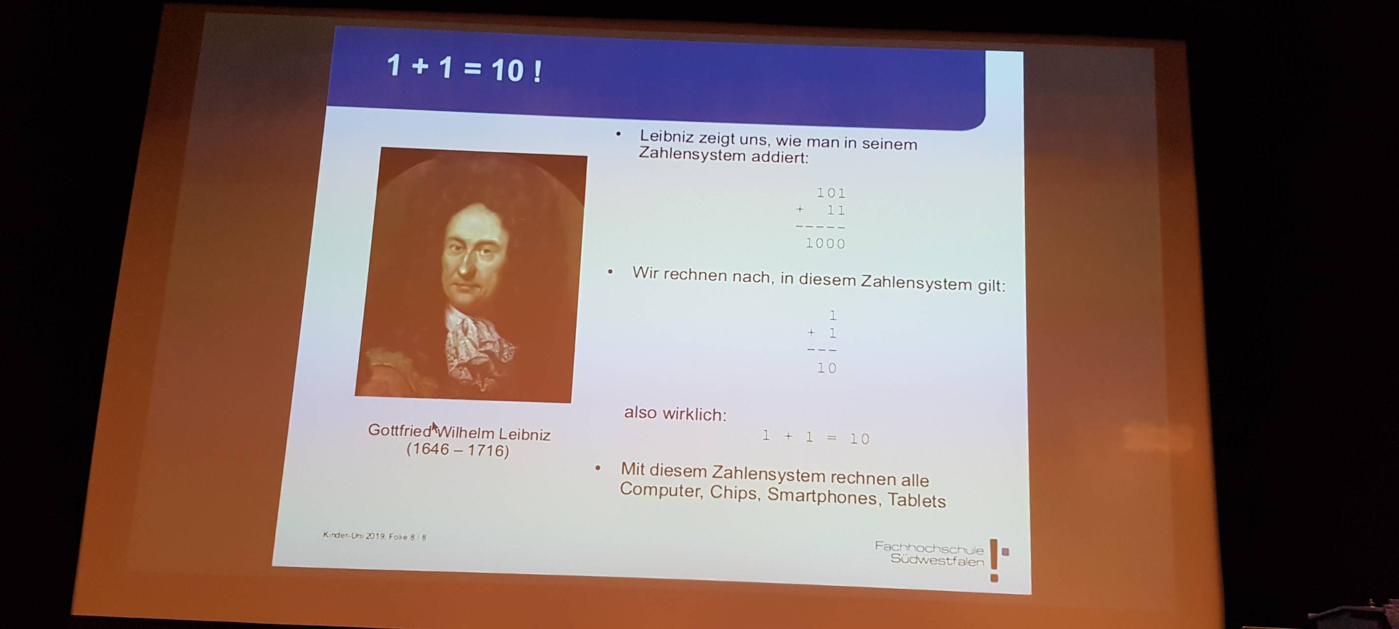 Kinderuni: Wie zählt ein Computer?