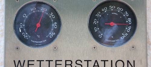 Wetterstation Lüdenscheid: 2020 war wieder zu warm