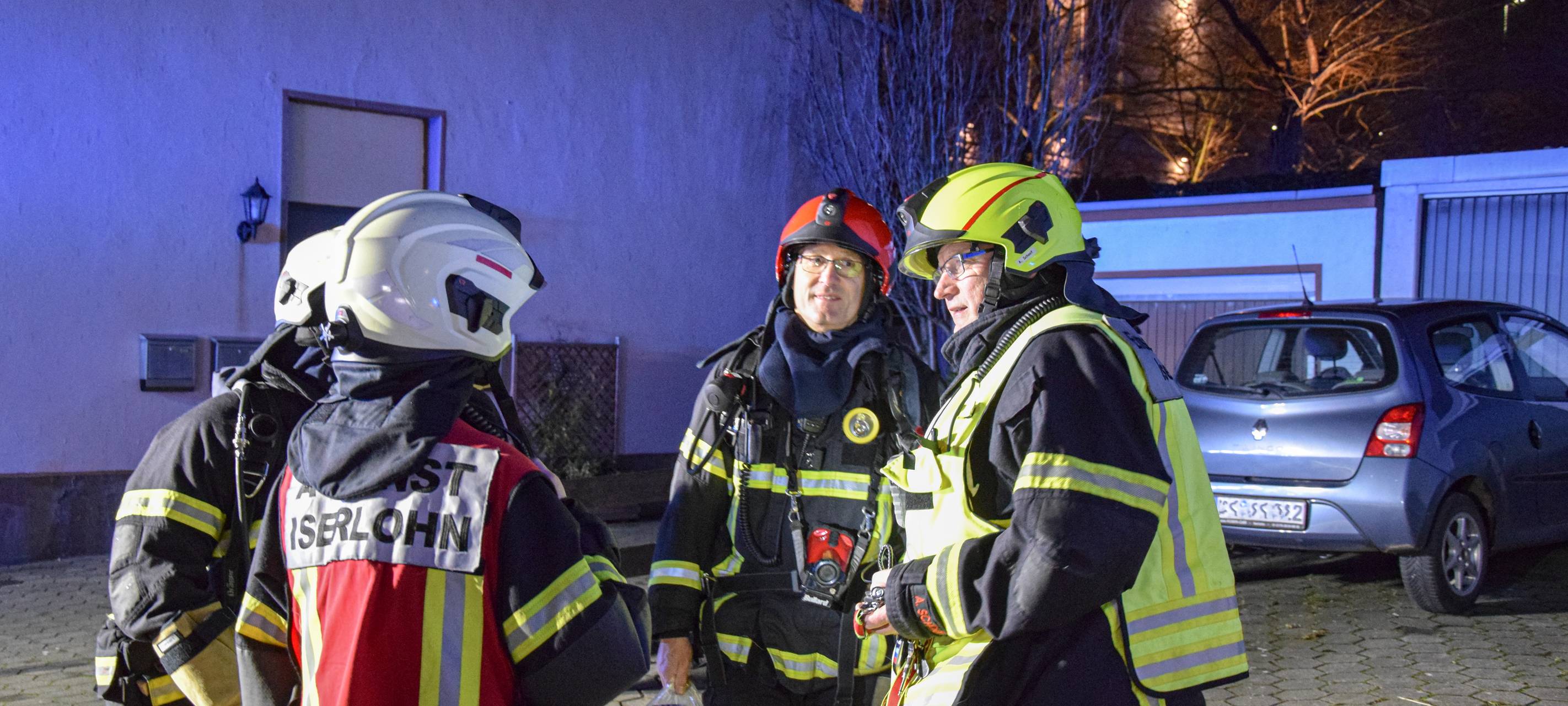 Brand in Iserlohner Mehrfamilienhaus