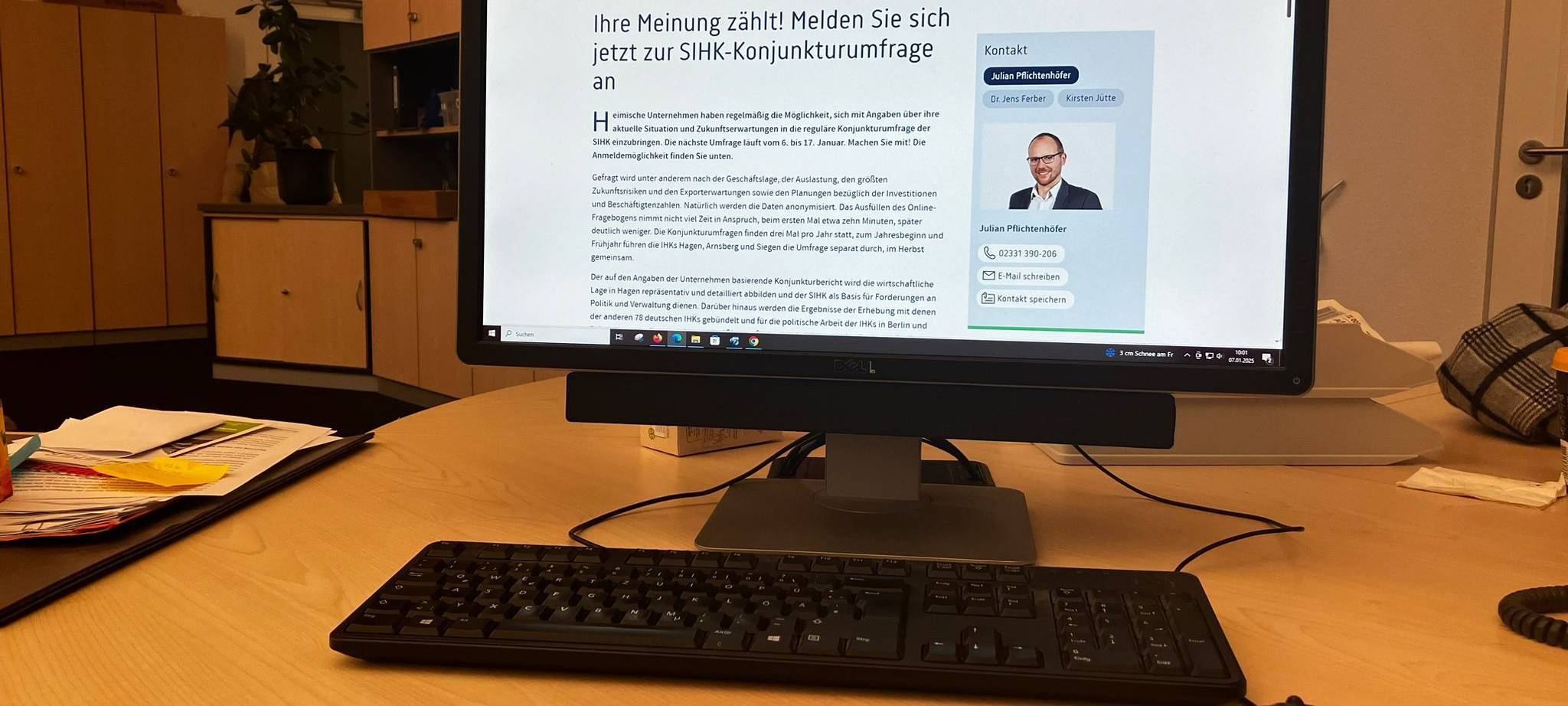 SIHK Konjunkturumfrage