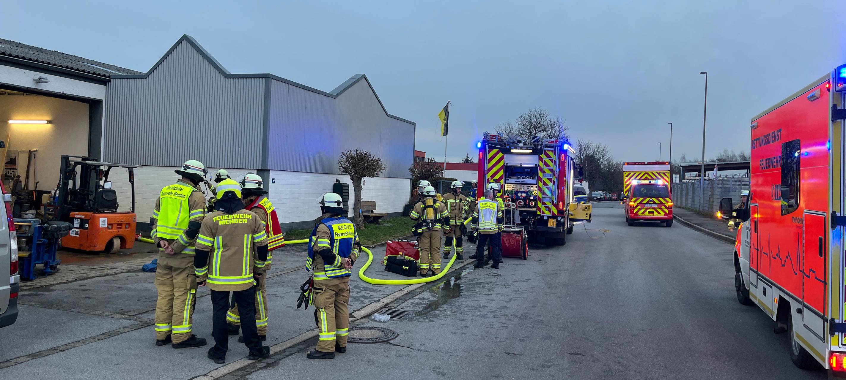 Senior stirbt bei Brand in Menden