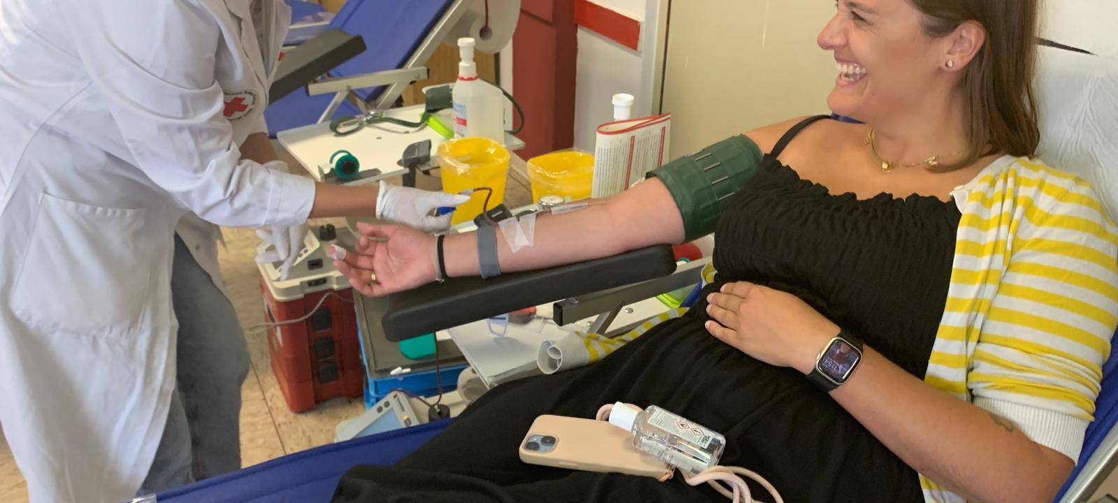 Blutspende Blutabnahme DRK Deutsches Rotes Kreuz