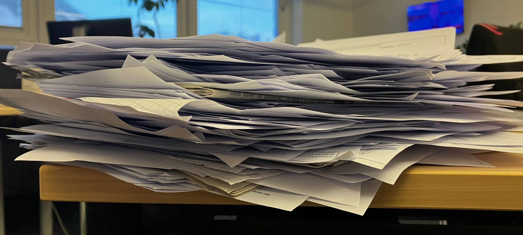 Symbolbild: Papierkram