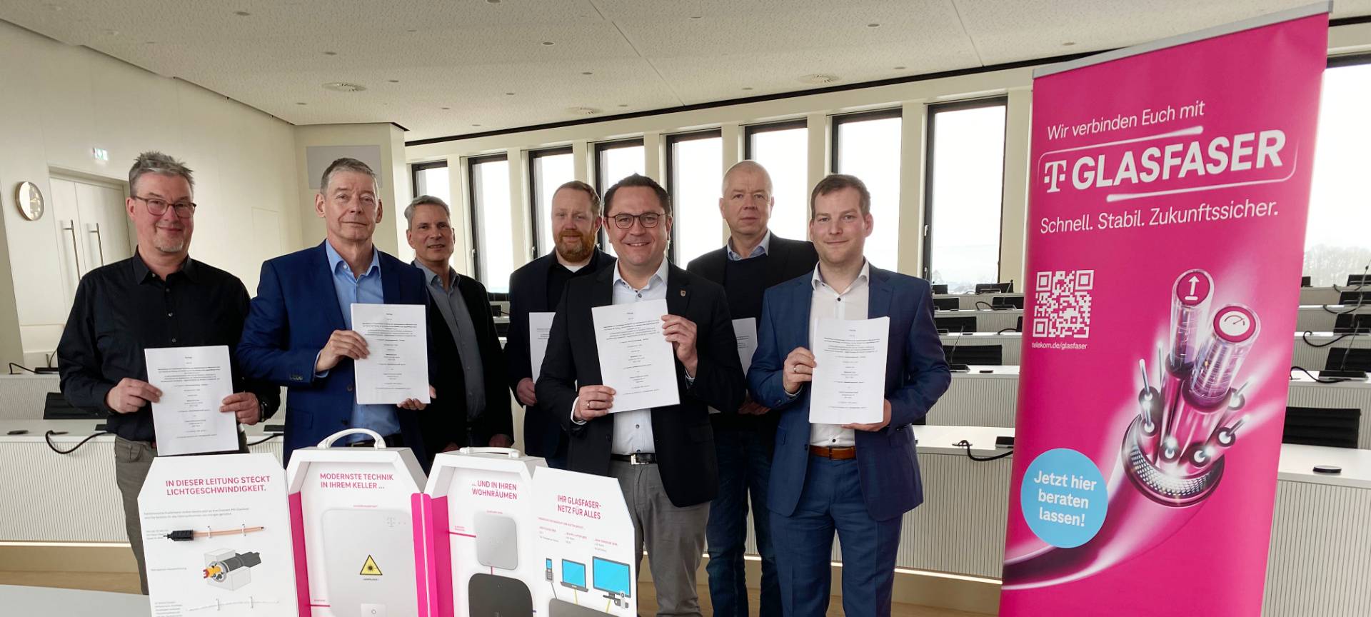 Glasfaserausbau im Märkischen Kreis