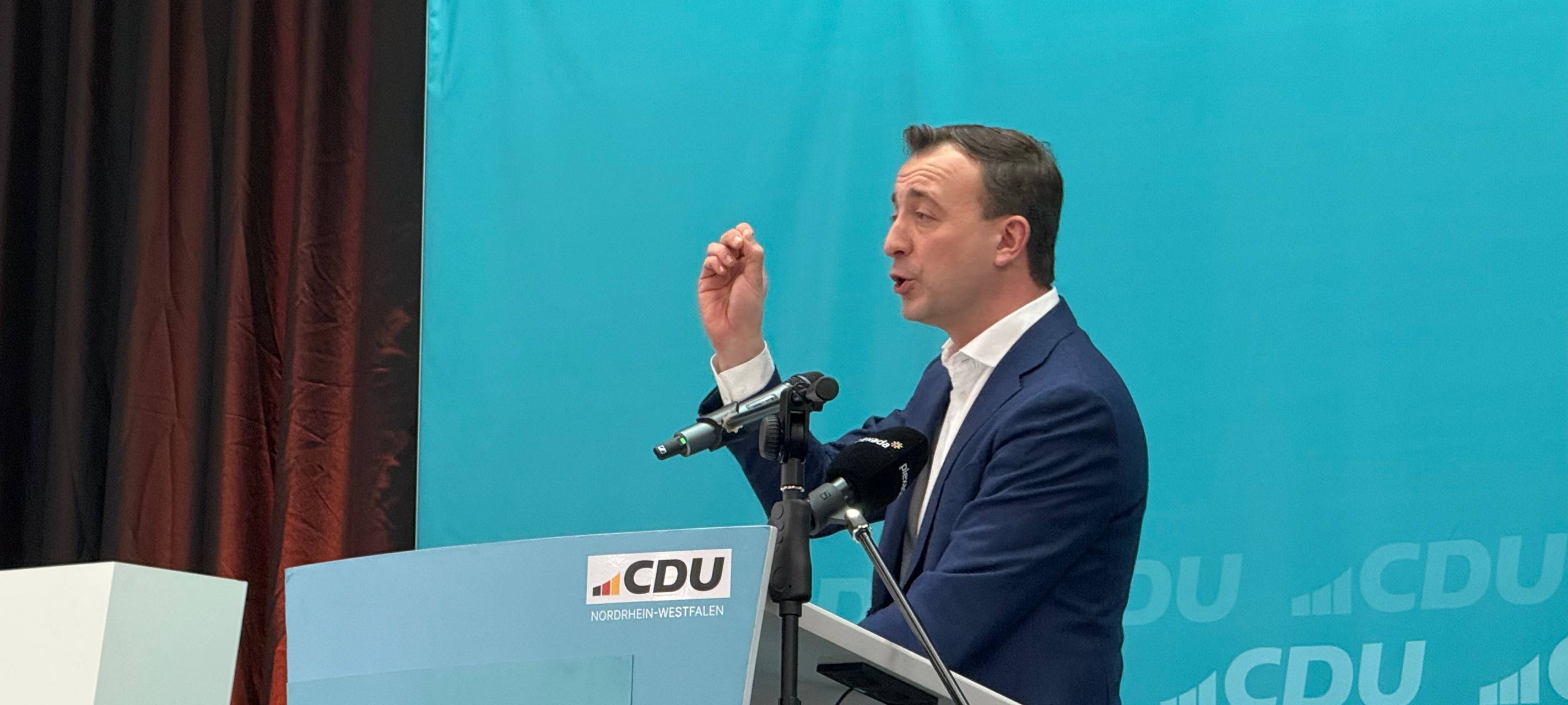 Friedrich Merz beim CDU-Neujahrsempfang in Menden