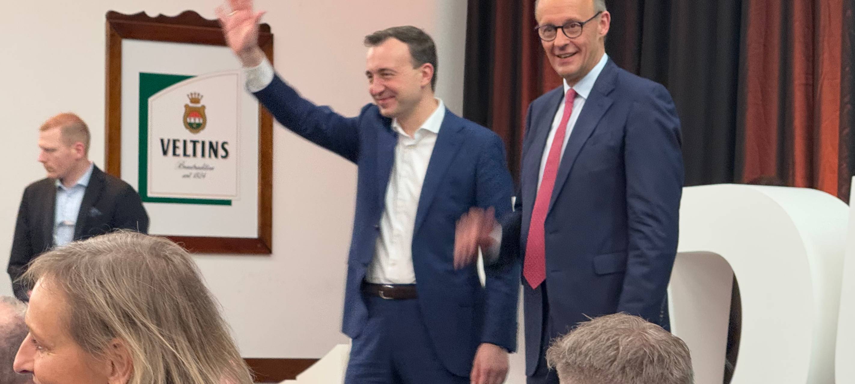 Friedrich Merz beim CDU-Neujahrsempfang in Menden