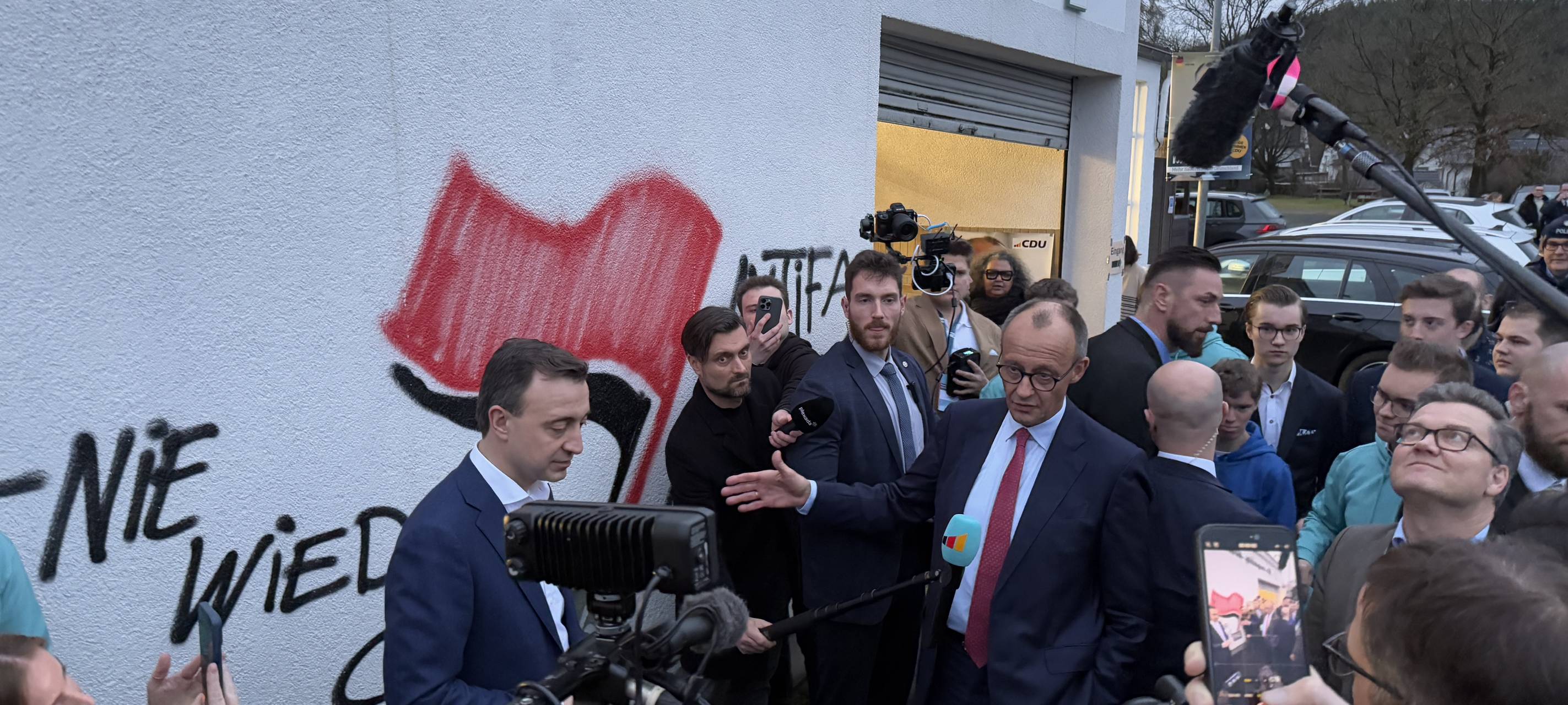 Friedrich Merz beim CDU-Neujahrsempfang in Menden