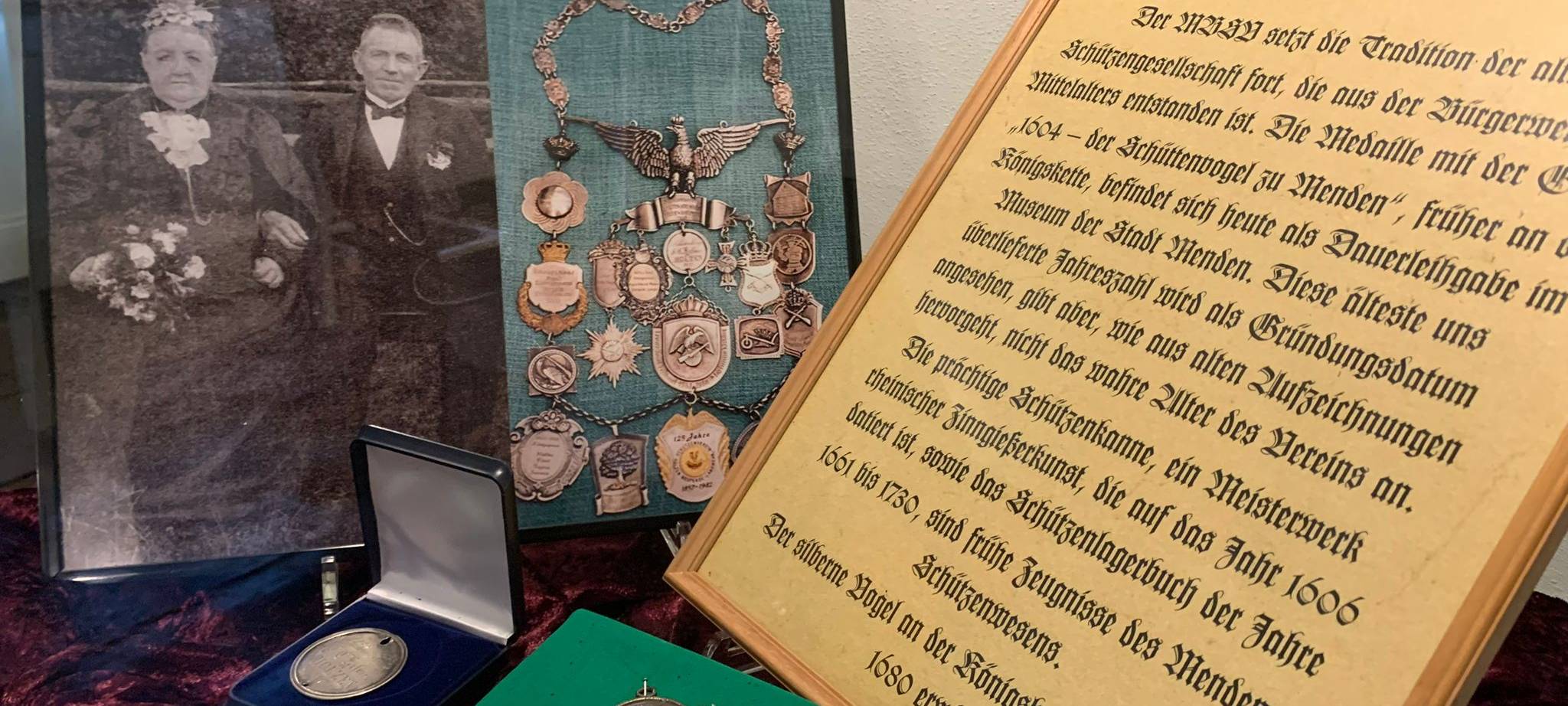 Ausstellung zum Mendener Schützenwesen