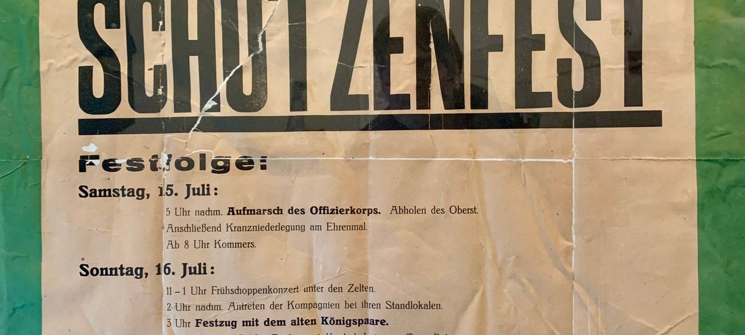 Ausstellung zum Mendener Schützenwesen