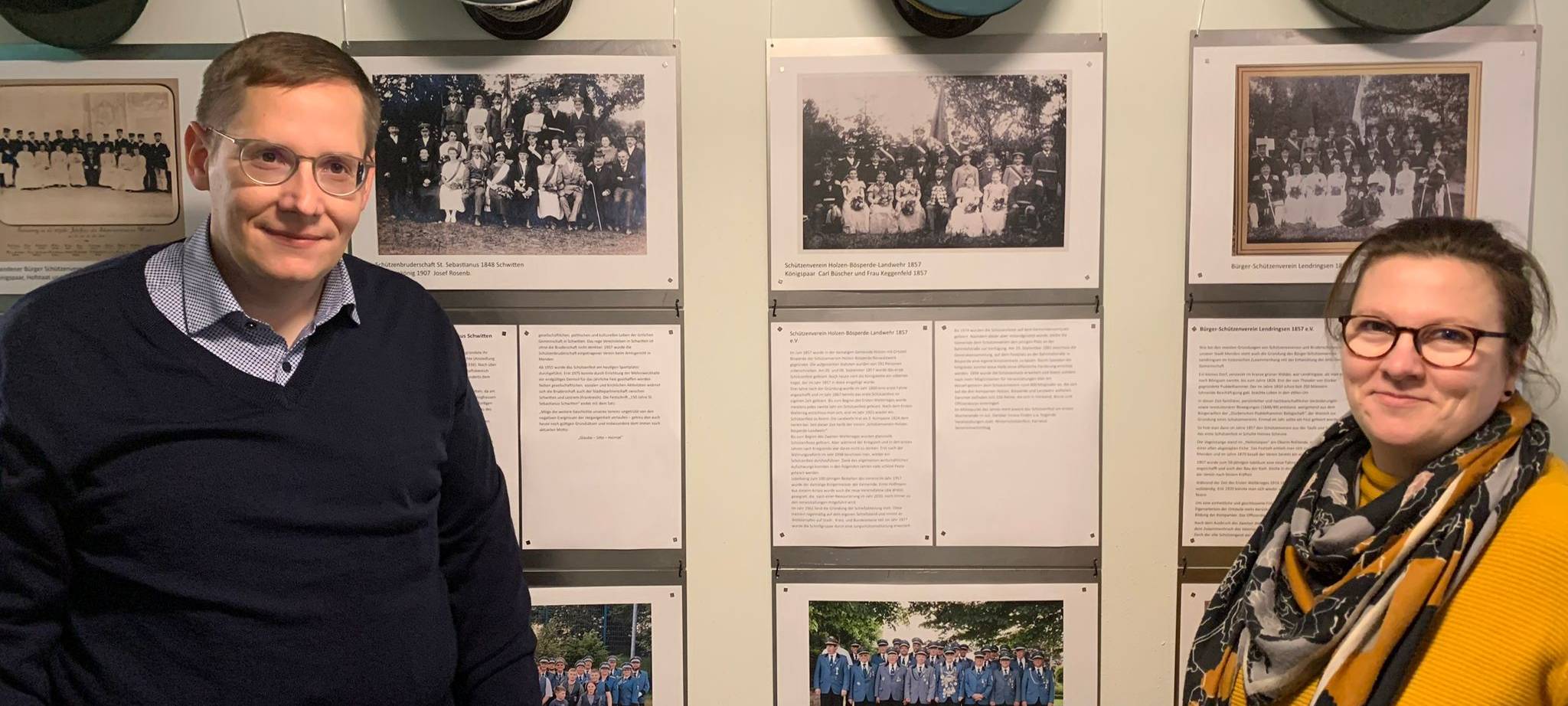 Ausstellung zum Mendener Schützenwesen