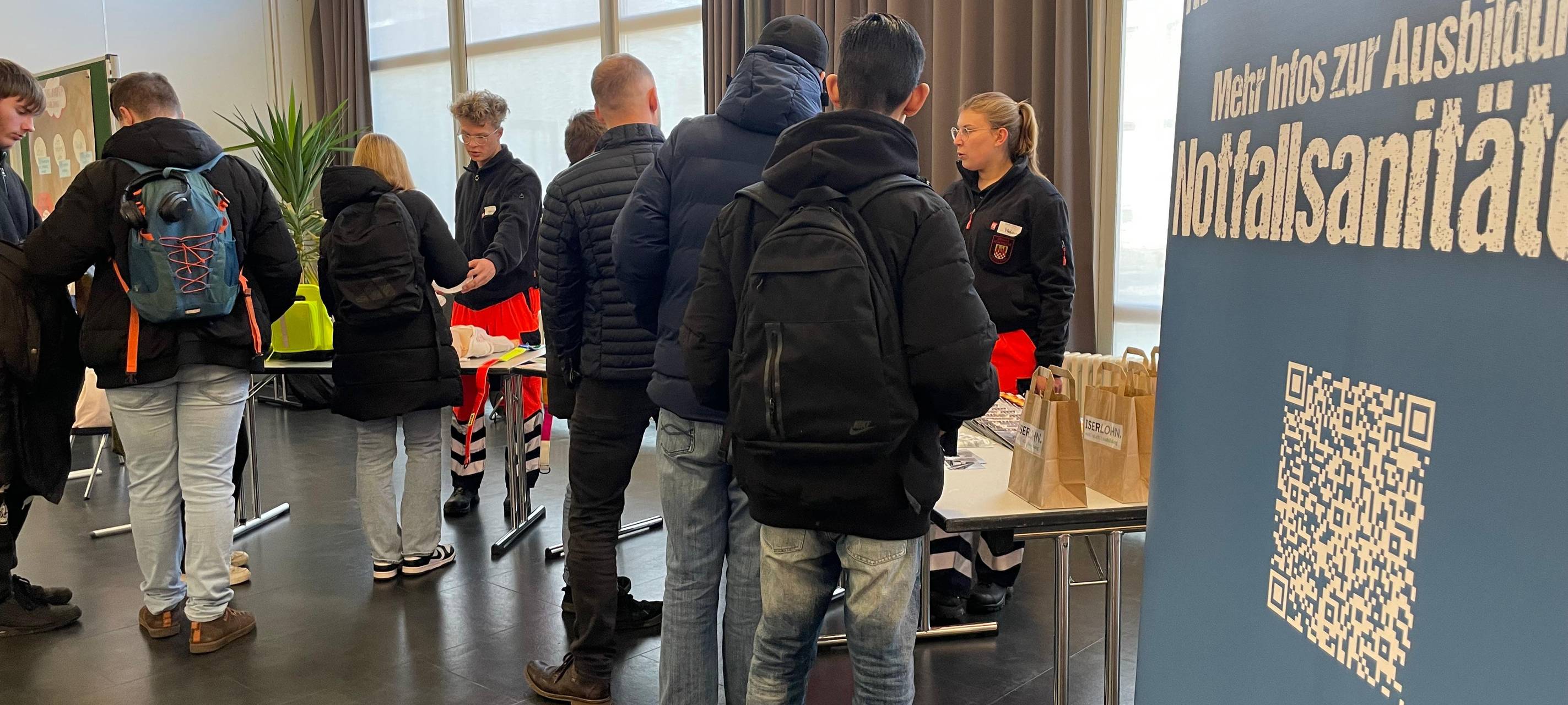 Ausbildungsmesse im Iserlohner Saalbau-Letmathe