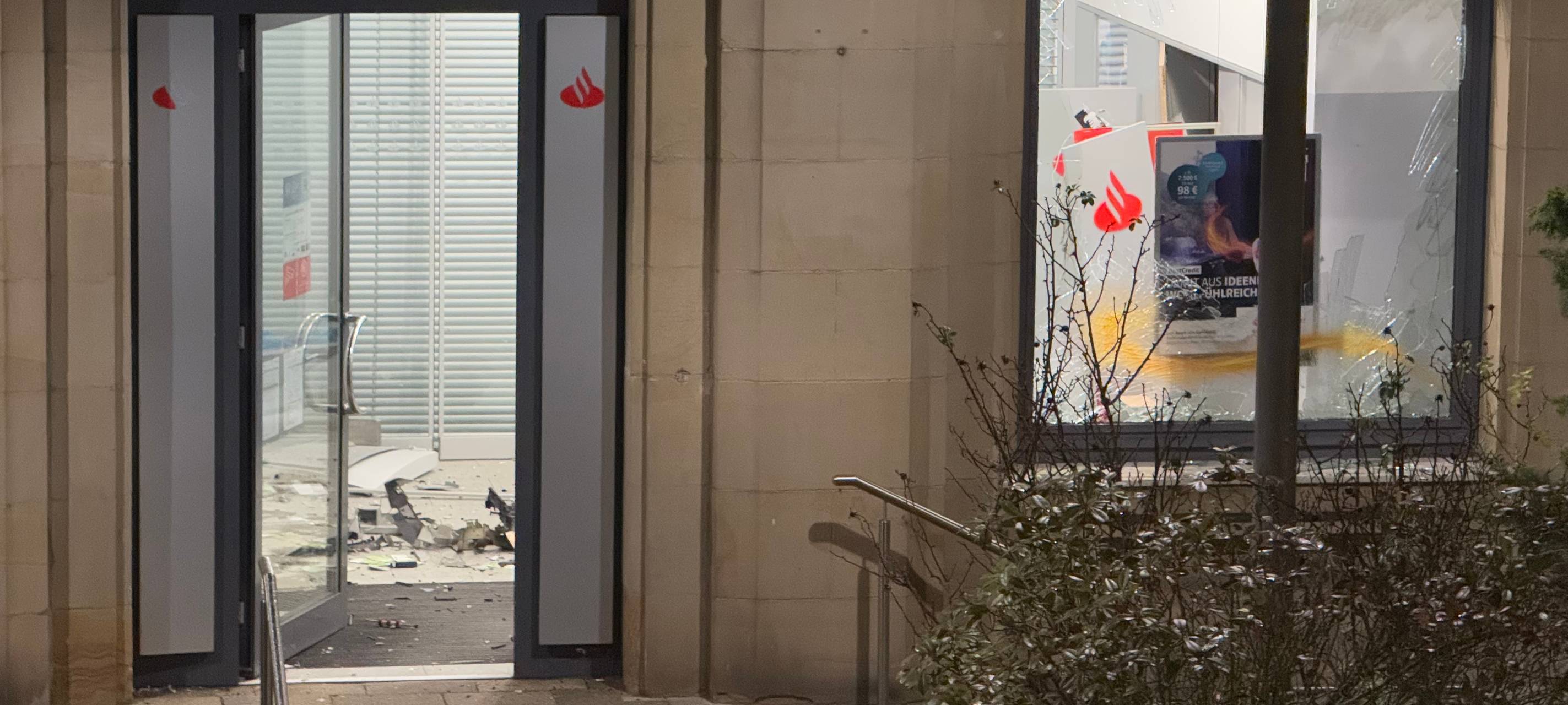 Geldautomat in Iserlohn gesprengt