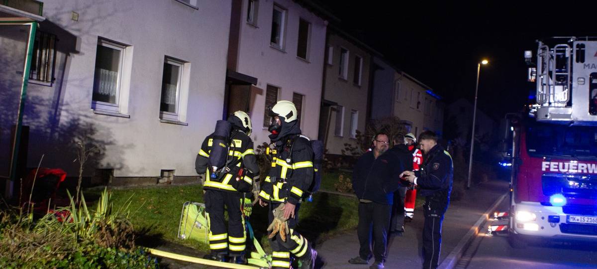 Brennende Gegenstände lösen Zimmerbrand in Iserlohn aus