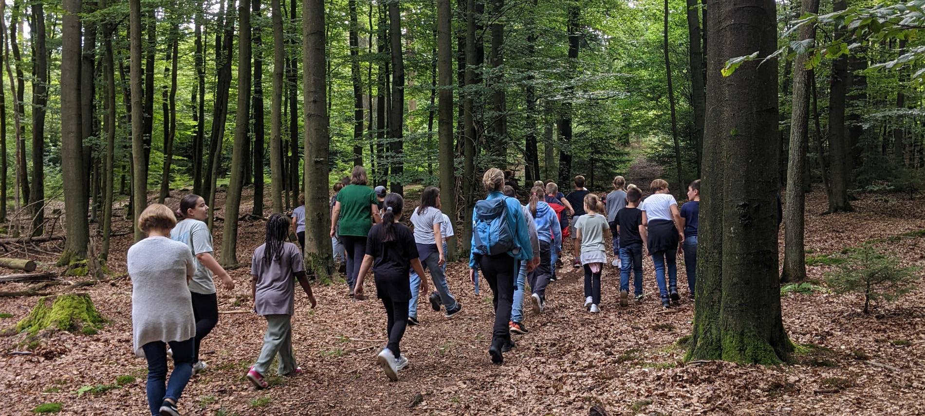 Schüler erleben Natur mit dem "Natursprinter"