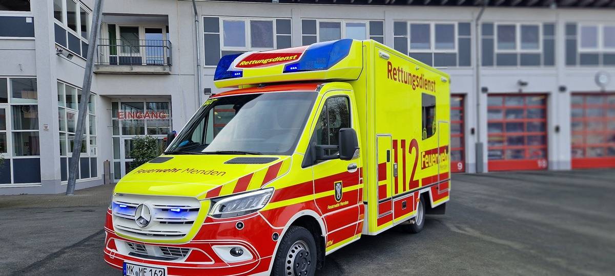 Feuerwehr in Menden bald gelb