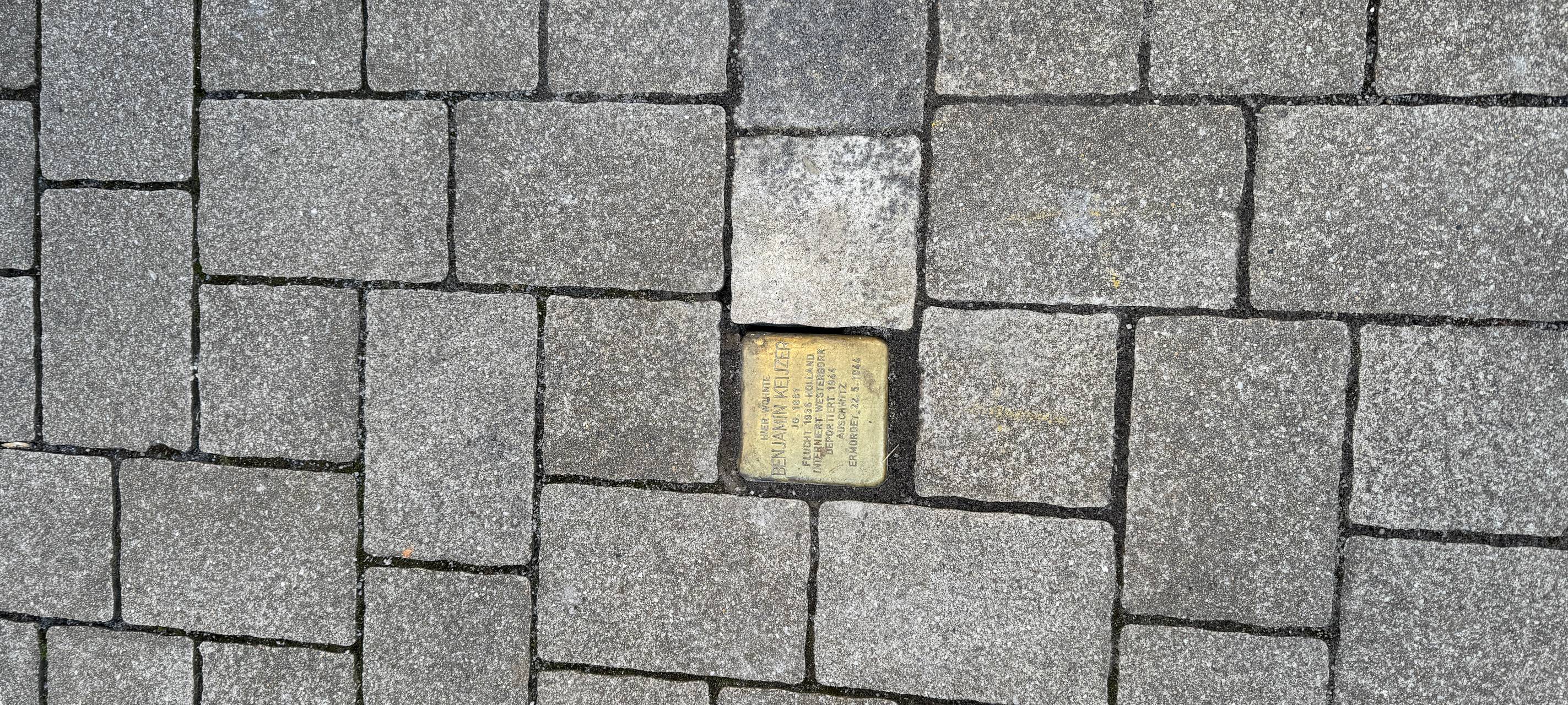 Stolperstein in Menden geklaut