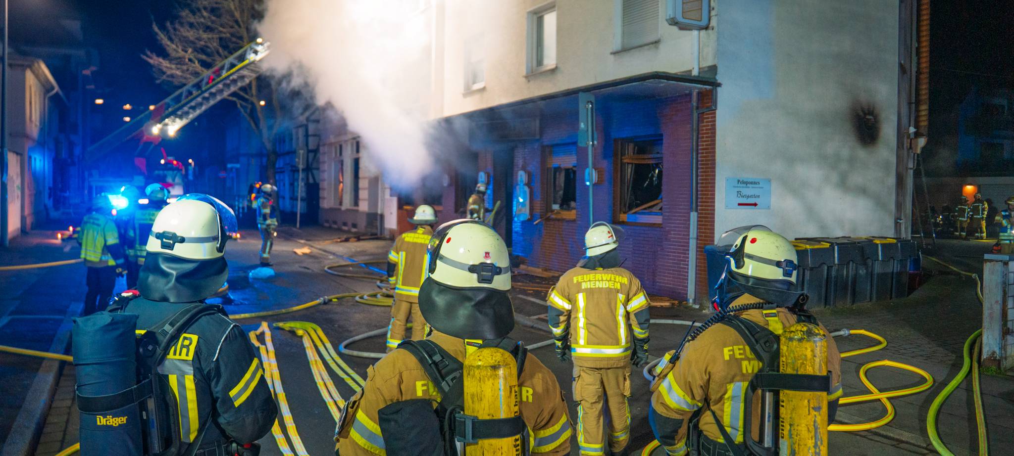 Spendenaktion nach Brand in Menden