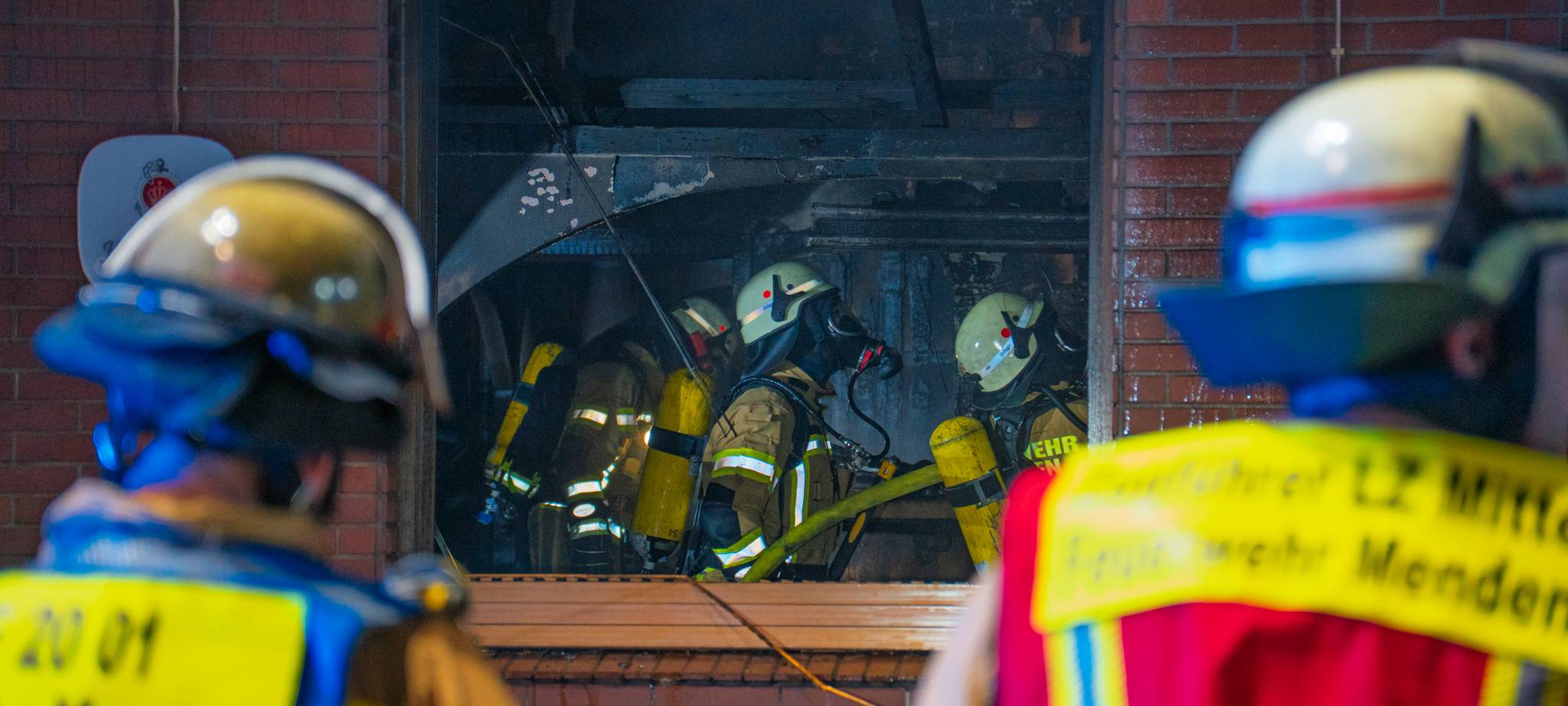 Feuer im Restaurant in Menden