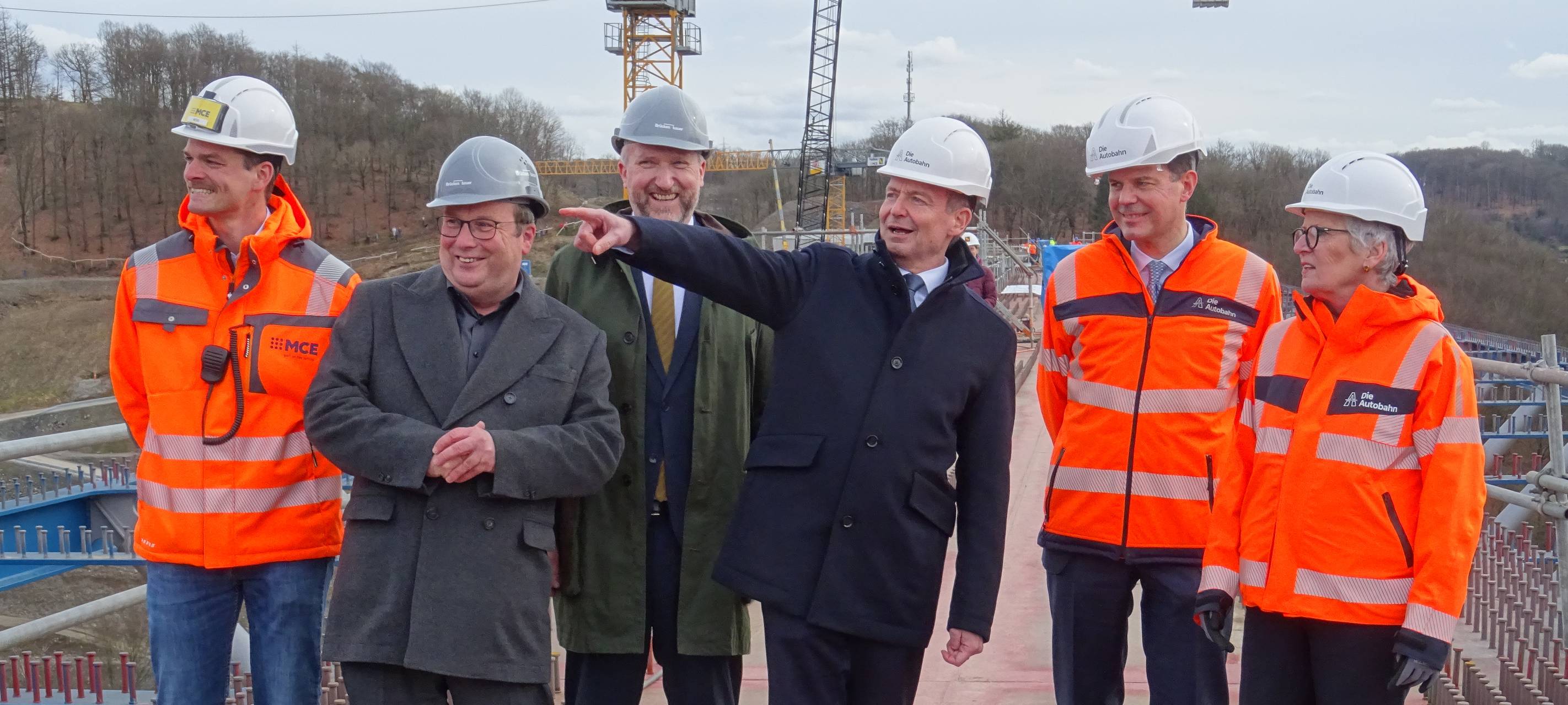 Vorzeitige Eröffnung der A 45 bei Lüdenscheid