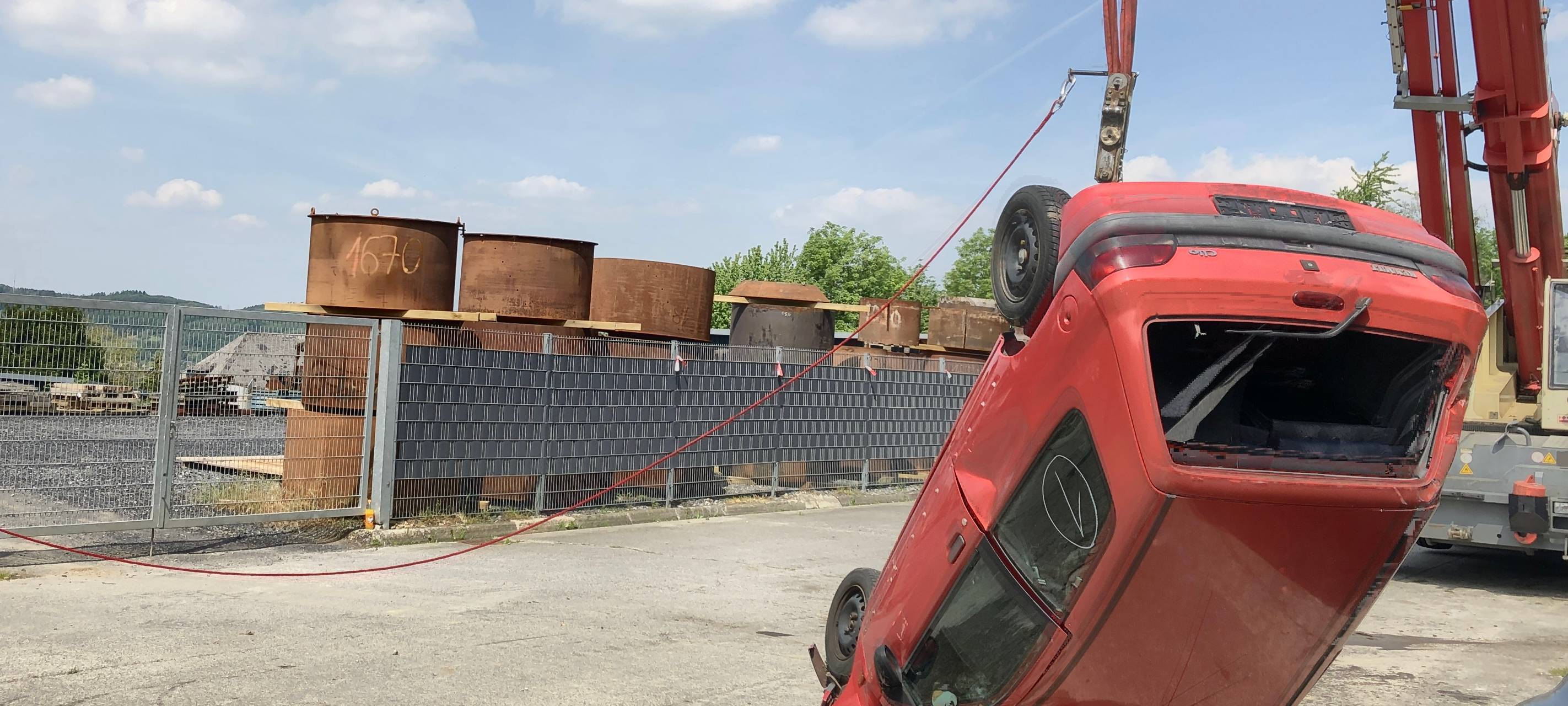 Zerstören für die Sicherheit