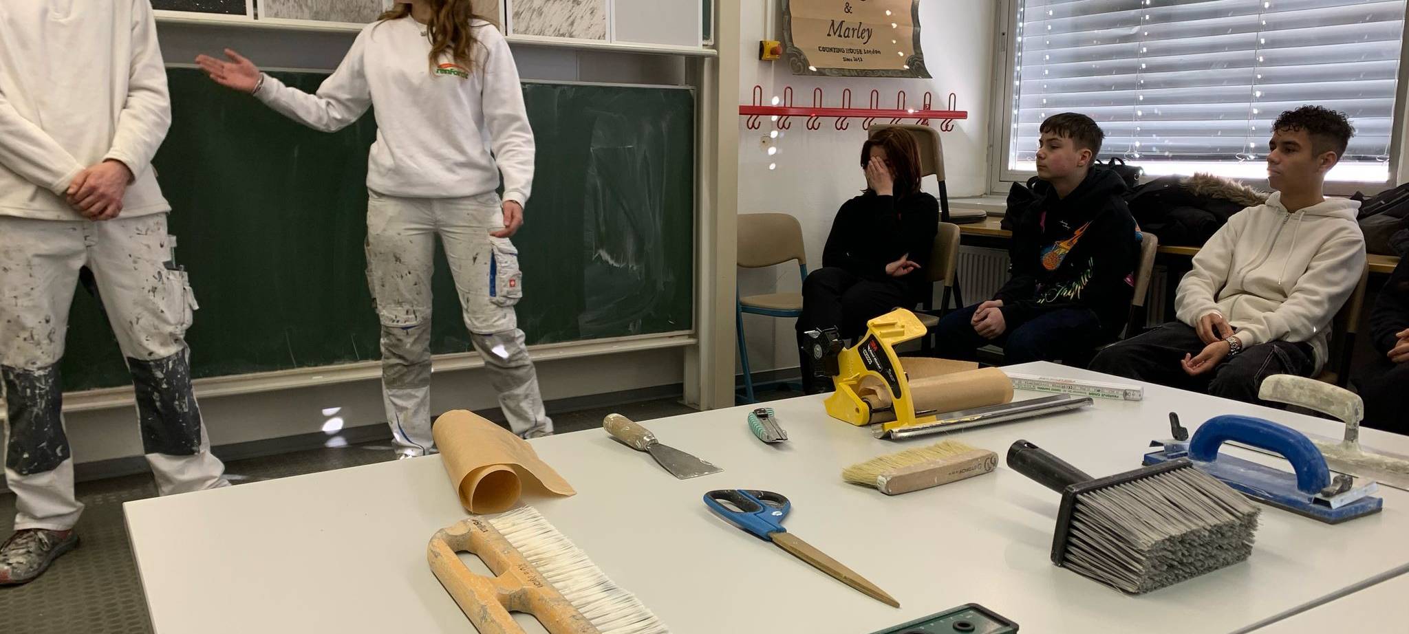 Handwerkstag an der Europaschule Hemer