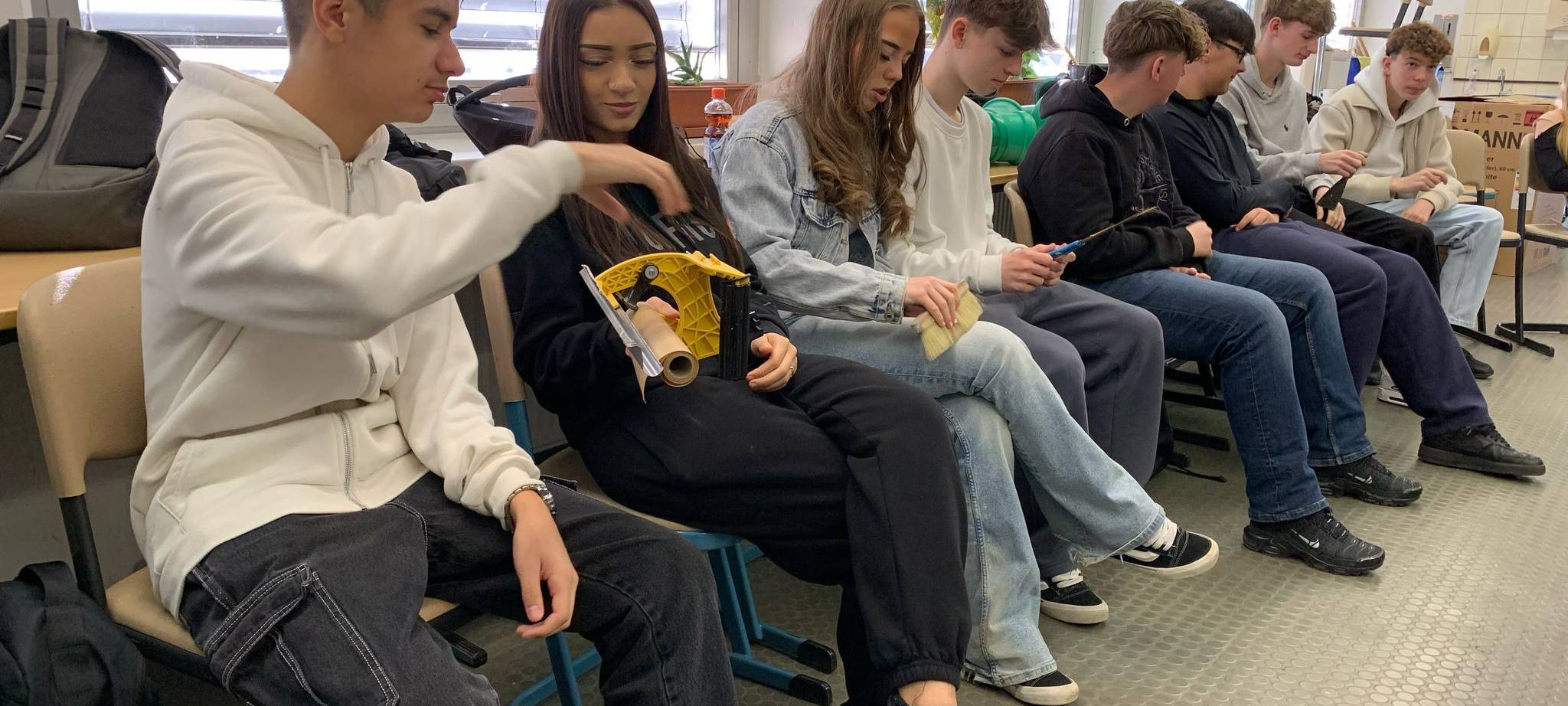 Handwerkstag an der Europaschule Hemer