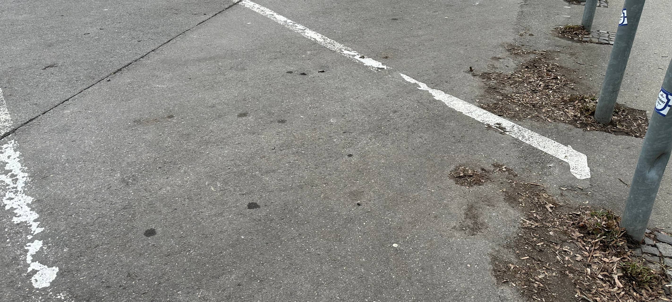 Blockierte Lehrerparkplätze in Lüdenscheid