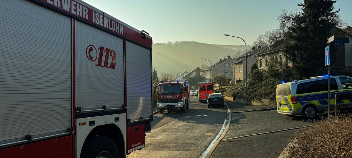 Mehrere Brände in Iserlohn