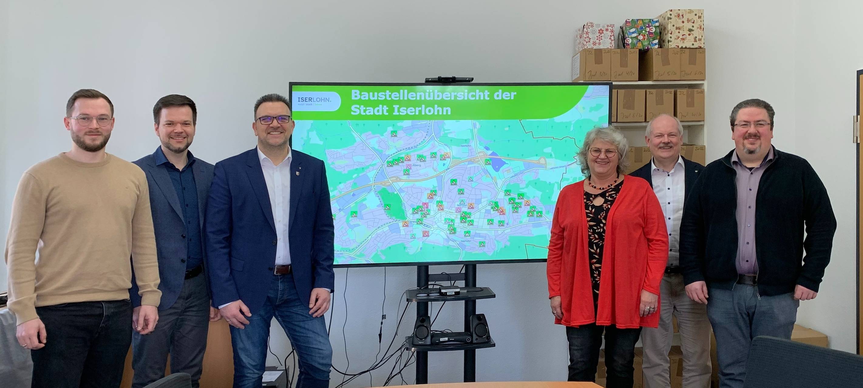 Interaktive Baustellenkarte für Iserlohn