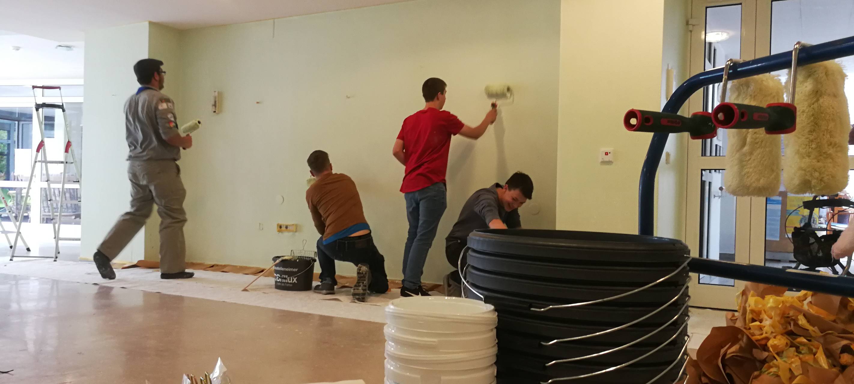 72-Stunden-Aktion im Seniorenzentrum St.Kilian