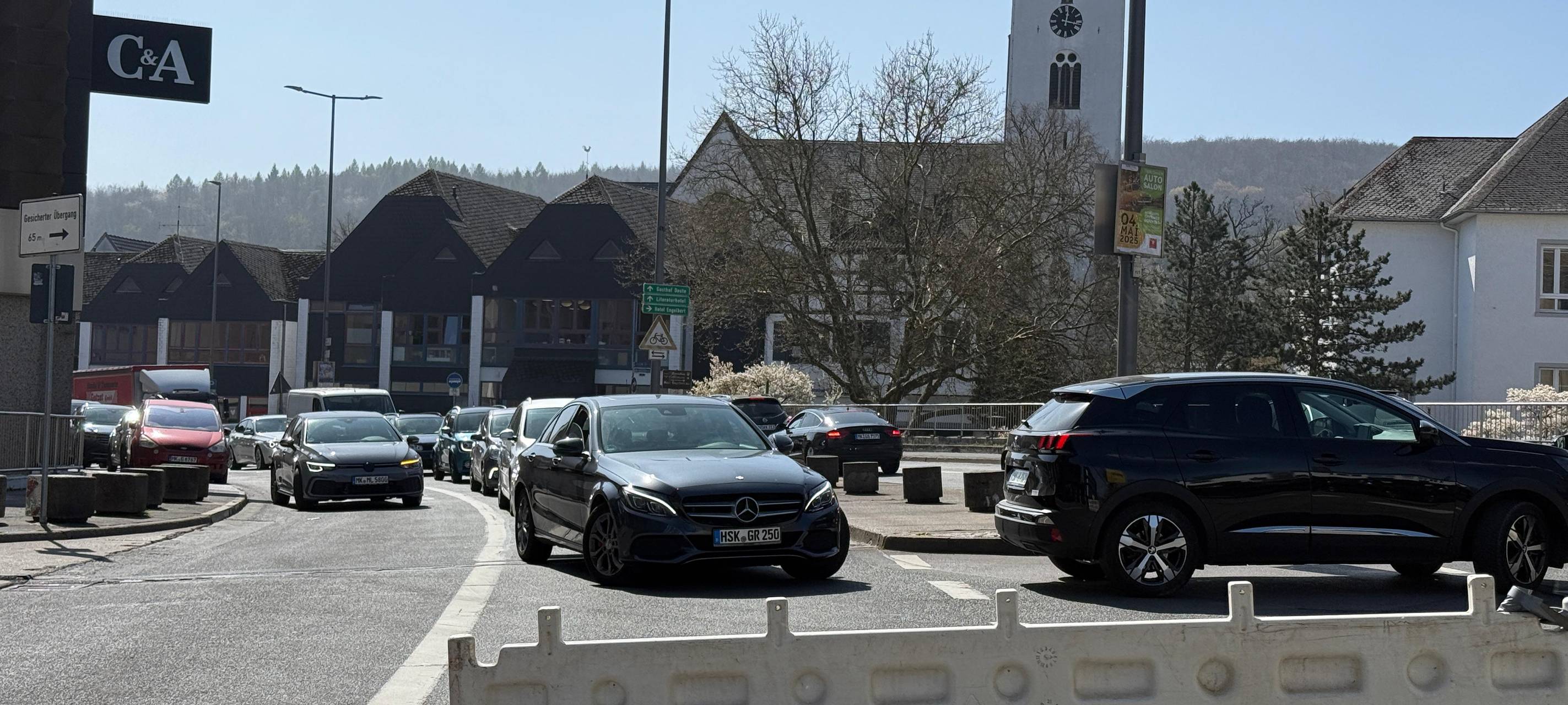 Sperrung bei Iserlohner Innenstadt