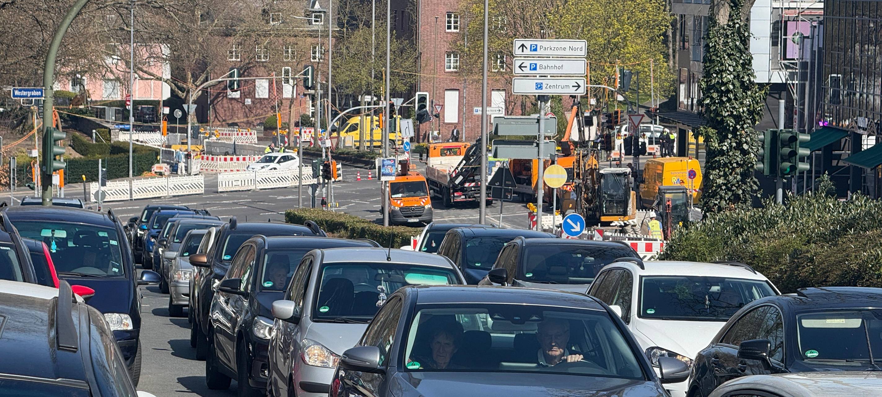 Sperrung bei Iserlohner Innenstadt