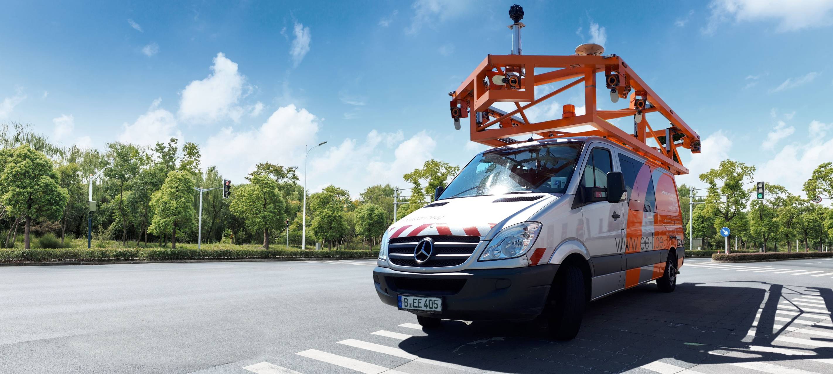 Straßenvermessung in Lüdenscheid