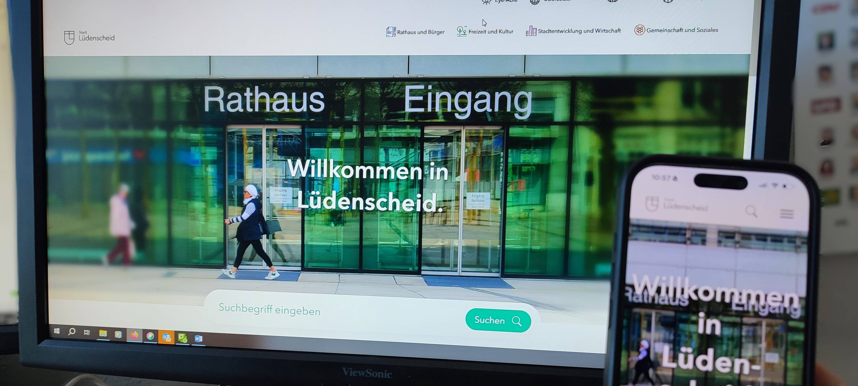 Neue Homepage für Lüdenscheid