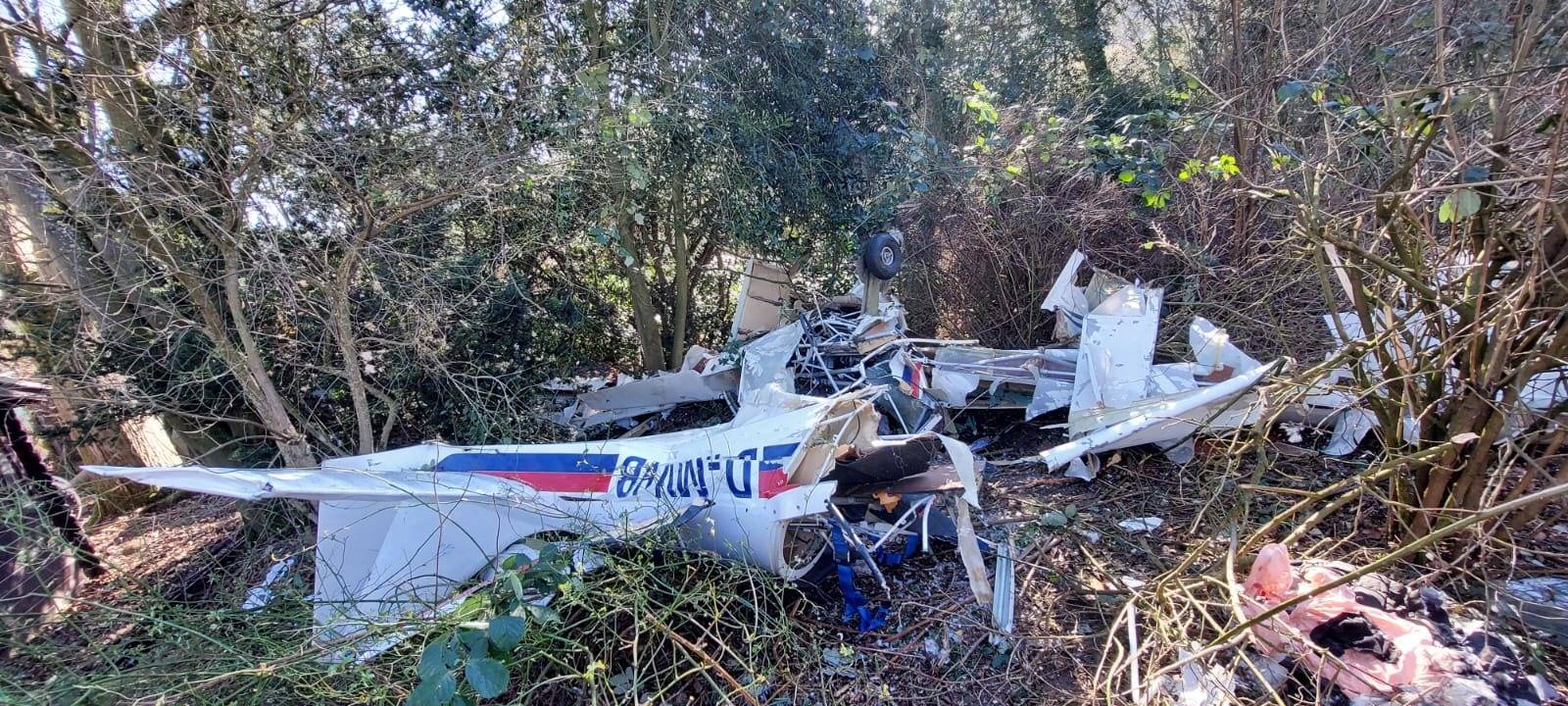 Kleinflugzeug Plettenberg Flugunfall