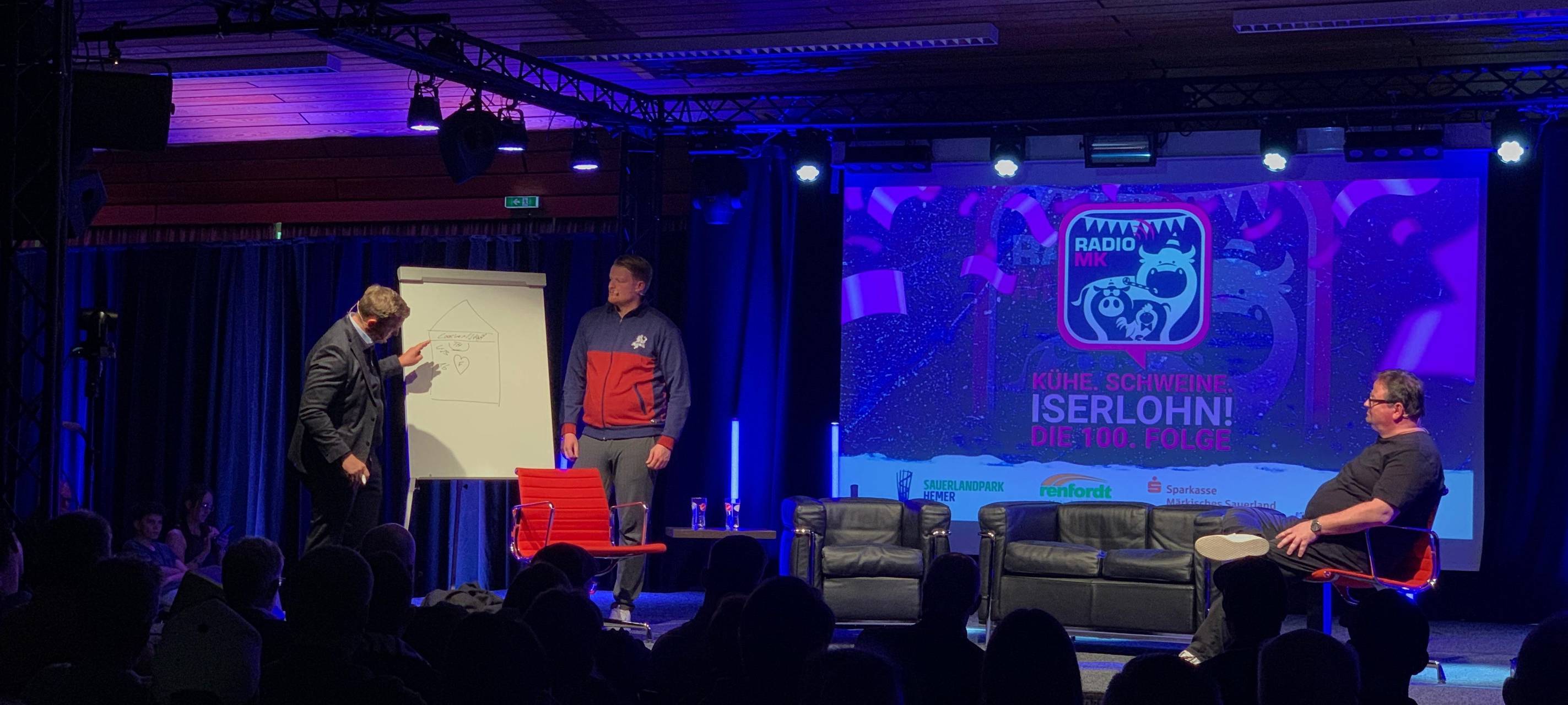 100 Eishockey-Podcast-Folge "Kühe. Schweine. Iserlohn!"