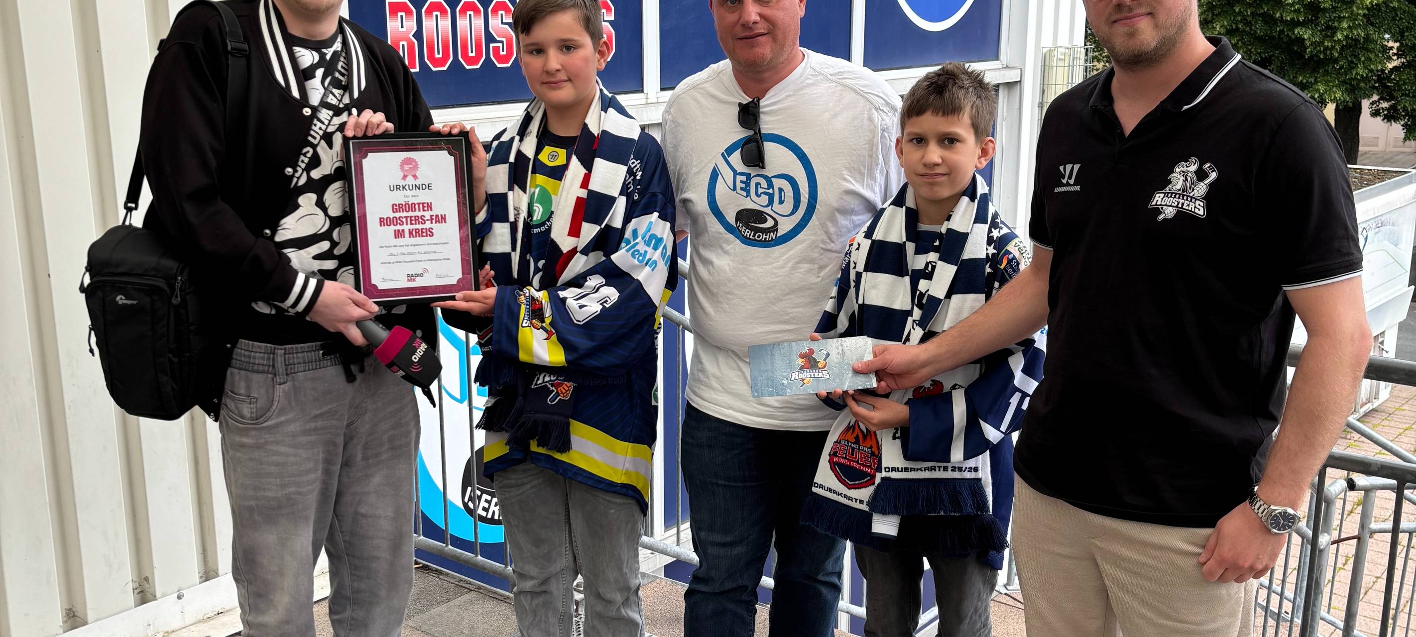 Radio MK sucht den besten, coolsten, größten Roosters-Fan: Die Gewinner