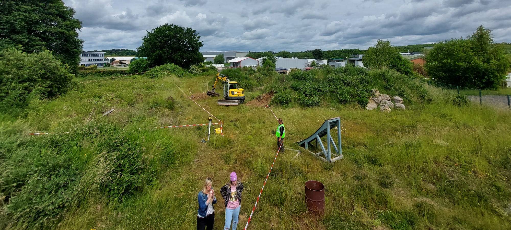 Spatenstich für Dirtpark in Hemer