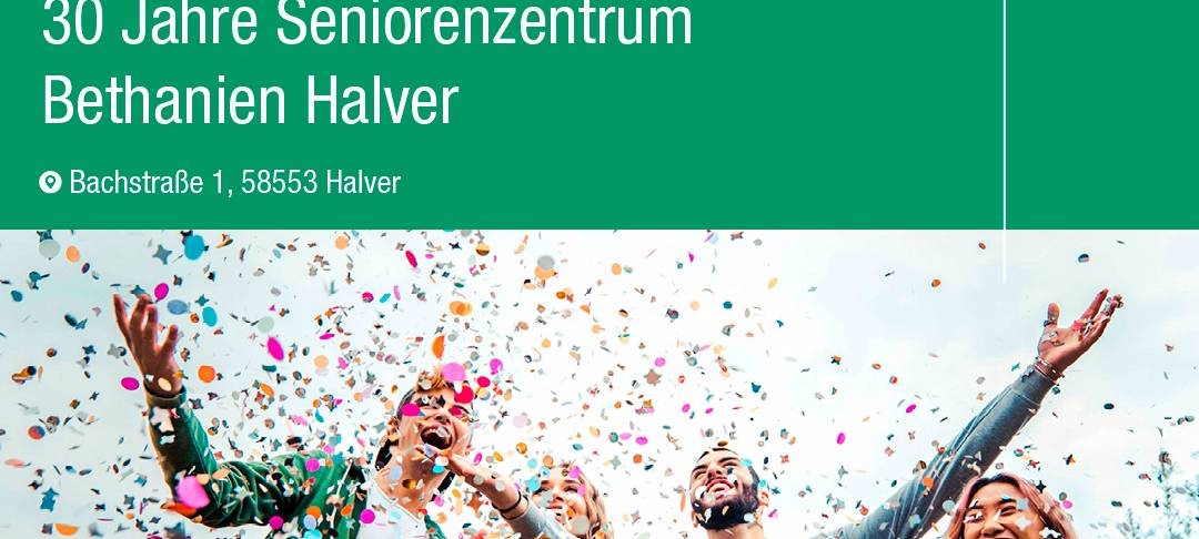 Seniorenzentrum Bethanien Halver feiert 30-jähriges Bestehen