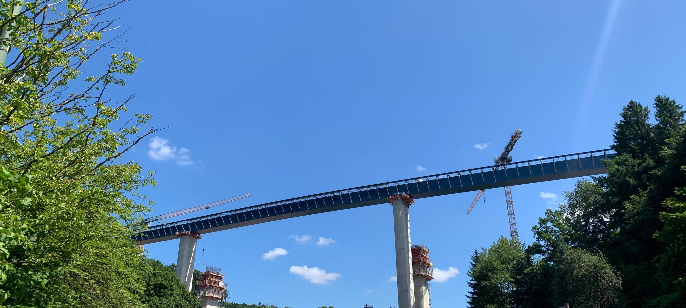 A45 Rahmedetalbrücke Lüdenscheid am 30. Juni 2025