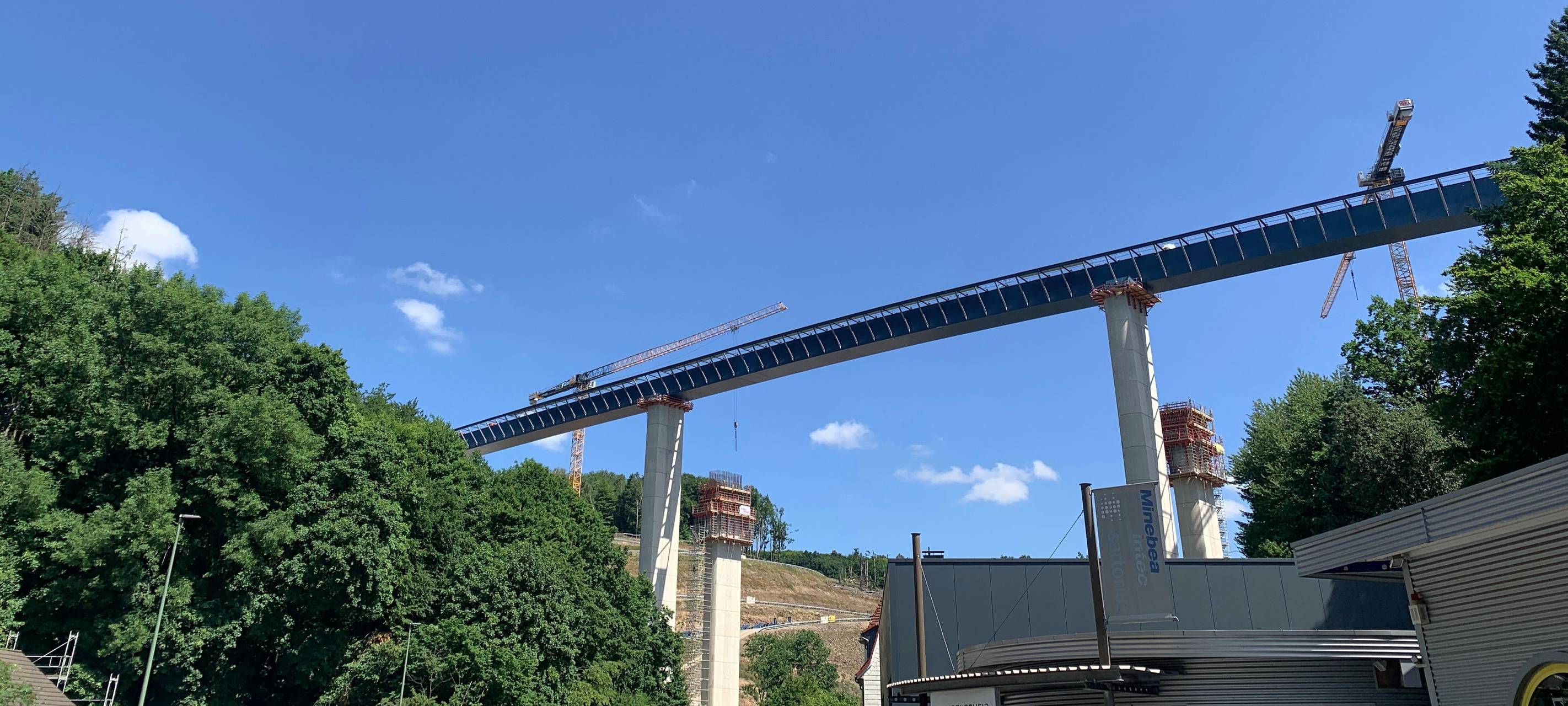 Einweihung der A45-Rahmede-Talbrücke bei Lüdenscheid