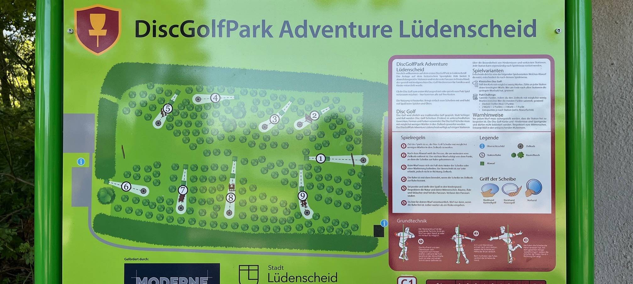 Mitten durchs Auge bringt Punkte...