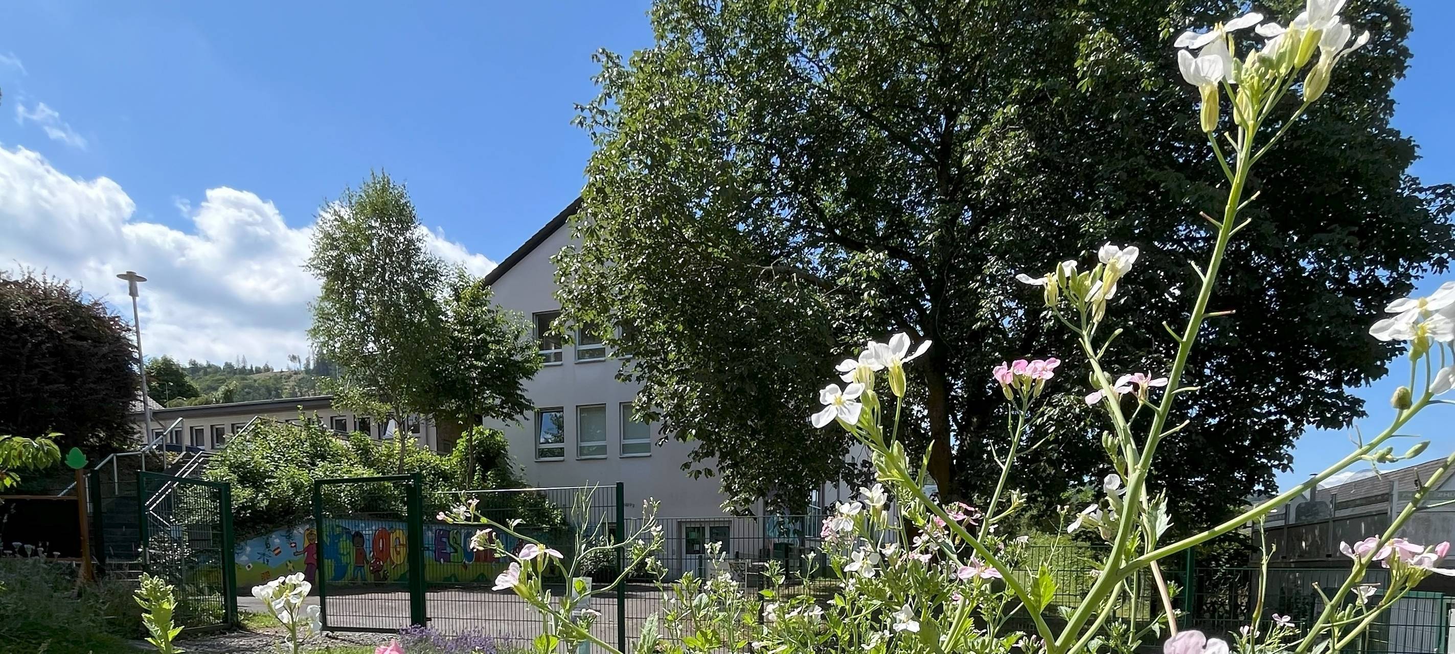 Kleine Gärtner lieben Bienen und: Kirschen