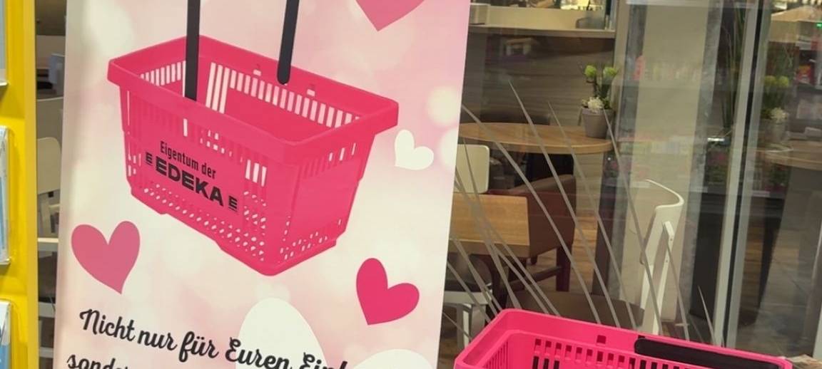 Dating Einkaufskörbe EDEKA Enste