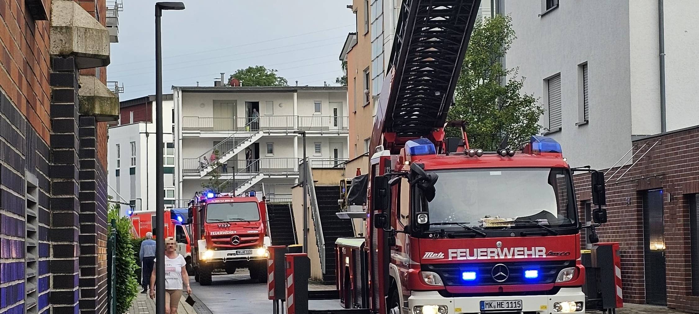 Feuerwehreinsatz Küchenbrand Hemer